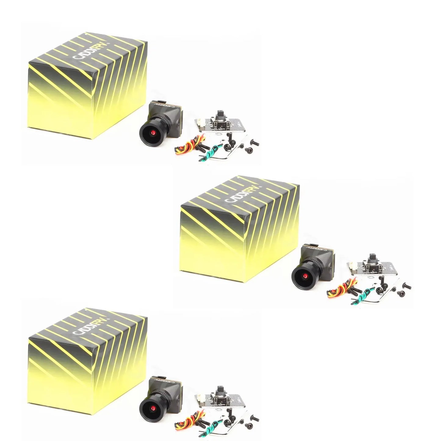 CADDX Ratel Pro FPV Camera Blacklight Analog Camera 1500tvl 16:9/4:3 NTSC/PAL FOV125° Night Camera For RC Freestyle Racing Drone