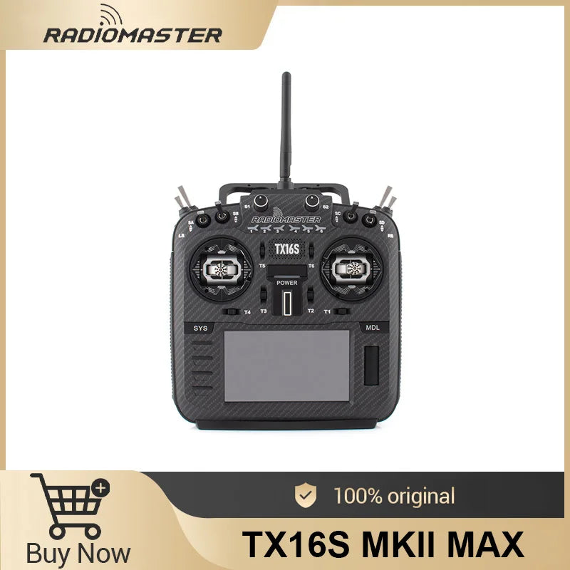 RadioMaster TX16S MKII V4.0 16CH 2.4G Hall Gimbals ELRS 4in1 Transmitter Remote Control 2025