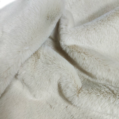1Pcs 50/80/160cm Faux Rabbit Fur Fabric 100% Polyester 10mm Pile Super Soft Plush Fabric For Handmade Stuffed Toys Sewing Fabric