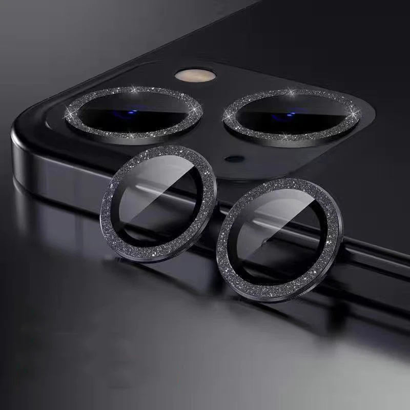 Lens Metal Ring Protector Glass for iPhone 11 12 13 Pro Max Camera Lens Protection On iPhone 15Pro 13Pro 14 Pro Max Camera Film
