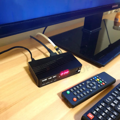 DVB T2 Digital Terrestrial Receiver TV BOX H.264 HD TV Tuner Receptor Support Youtube Europe Spain France EU US UK