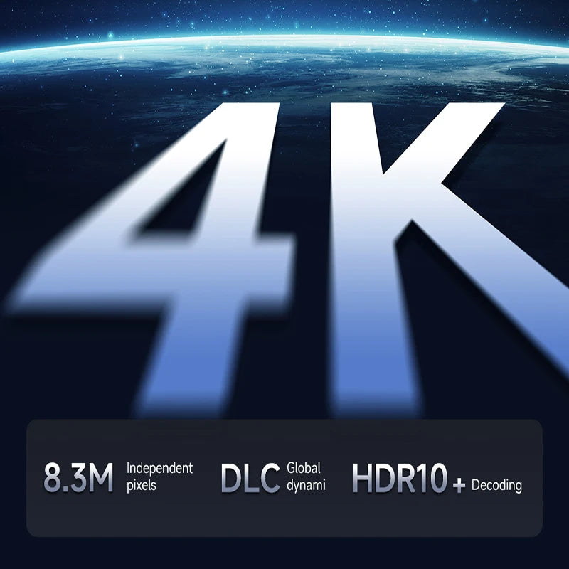4K Laser Projector Formovie Fengmi X5 Pro ALPD 2450CVIA 4500 Anis Lumens Cinema Grade Home Theater Projectors Portable Smart