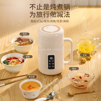 1pcs Automatic Portable Electric Cooking Pot Small Instant Noodle Pot Dormitory Multifunctional Integrated Pot