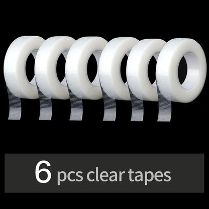 Lashtalk Eyelash Extension Tape Makeup Tool 6 PCs Breathable Anti-allergy Easy to Tear Micropore Professional False Fake Lashes