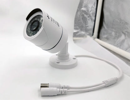 JIENUO 4K AHD Camera CCTV Security Surveillance Outdoor Waterproof Infrared NightVision Indoor CVI 1080P 5MP HD Home Cam Monitor