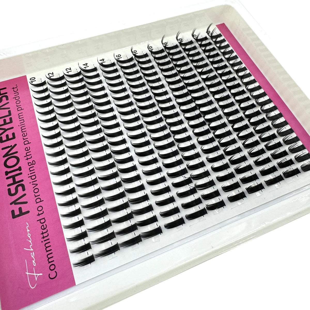 16Rows Bottom Lashes(6-7mm) and Spikes(15-21mm) Mix DIY Eyelash Extension Wispy Individual Lash Spikes Clusters DIY Lashes Tools