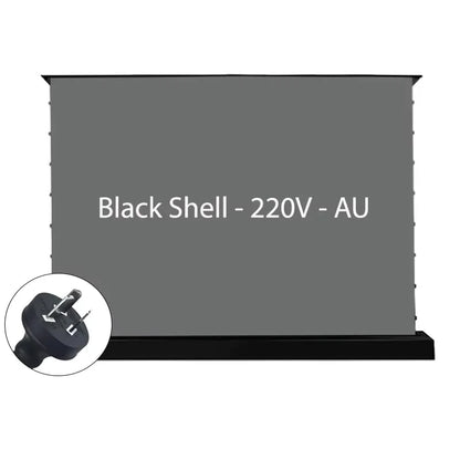 2025 New 120 inch ALR Rejecting Motorized Electric Tab Tension Floor Rising Projector Screen Square Shell  for UST Projector
