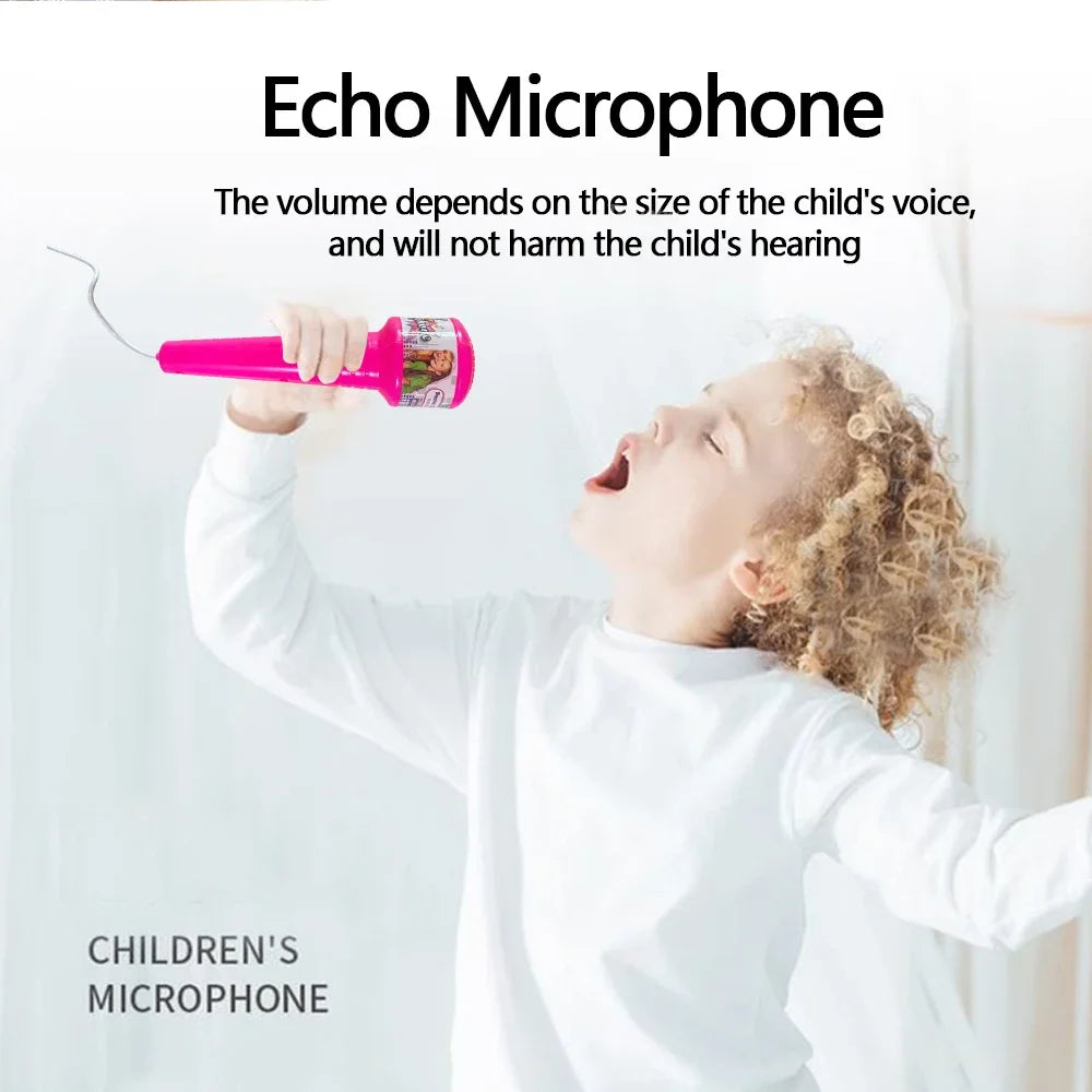 Kids Toys Karaoke Microphone with Stand Singing Song musical instruments Toys with Light Educational development games Children