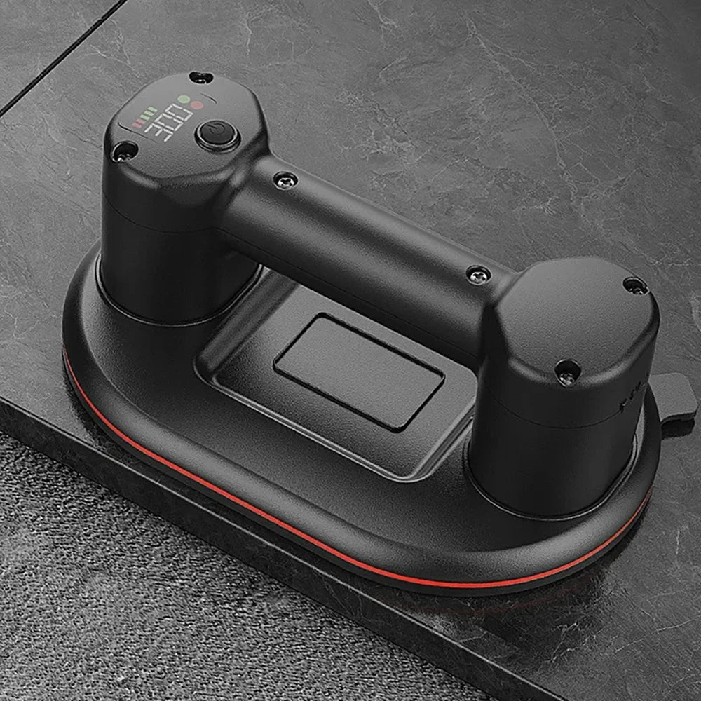 Intelligent Display Industrial Grade Electric Vacuum Suction Cup 300KG Load Heavy Duty Granite Tile Glass Lifter