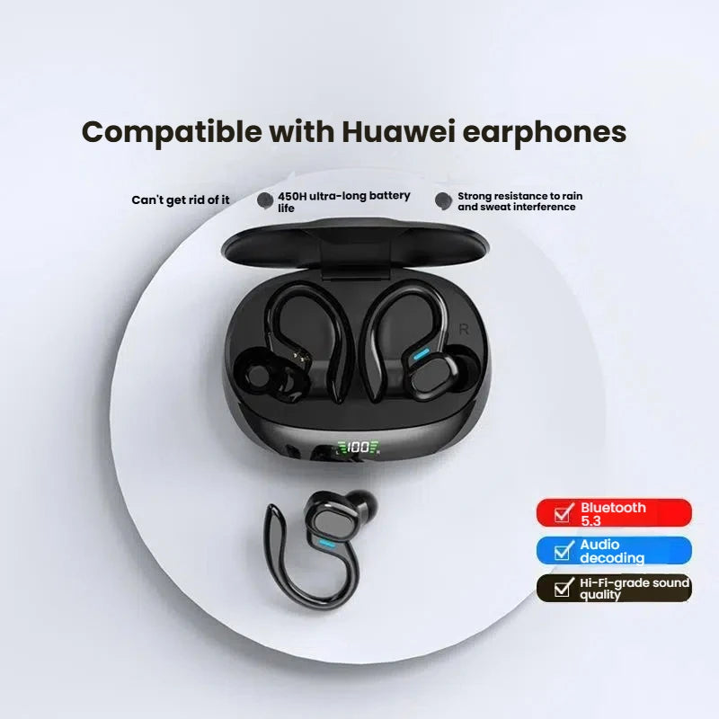 HOMEFISH SP16 Wireless Earphones Ture Wireless Earbuds Ear Sports HiFI Stereo Waterproof Headset With Mic TWS Headphone