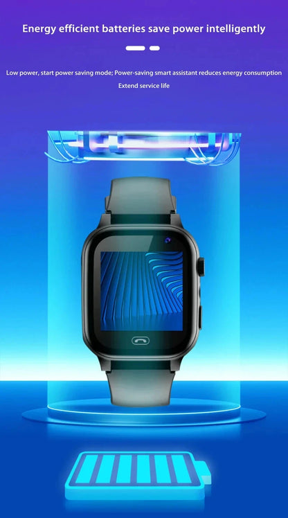2026 Lenovo Kids Smart Watch SOS GPS Location Tracke Sim Card Call Child SmartWatch Camera Waterproof Watch Gift For Ios Android