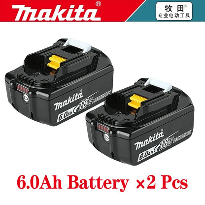 100% Original Makita battery, 18V 5.0Ah 6.0Ah 9.0Ah rechargeable battery, replacing Makita BL1830 BL1840 BL1850 BL1860B
