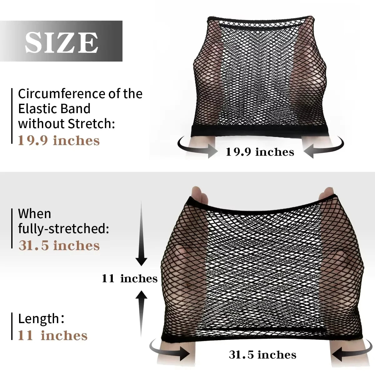 G&T Wig Black Mesh Wig Cap Net, Closed End Hair Mesh Net, Liner Weaving Caps for Women, Men, Kids, Wig Caps