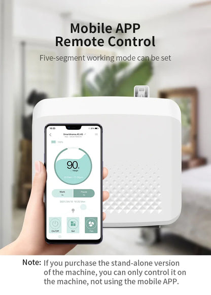 NAMSTE 3000m³ Aroma Diffuser Large Room Essential Oil Diffuser Home Air Refreshing HVAC Wall Mounting for Hotel Mall Club 800ML