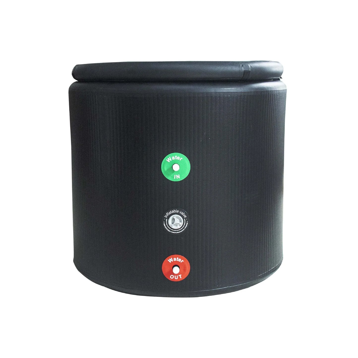 Portable Ice Bath and Fitness Tub with Inflatable Brushed Design for Athlete Training and Cooling Recovery Use