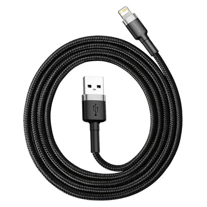 Baseus 7Pin Charge Cable for iPhone 14 13 12 11 Xs X 8 Plus Cable Fast Charging Cable for iPhone iPad Charge Cable USB Data Line