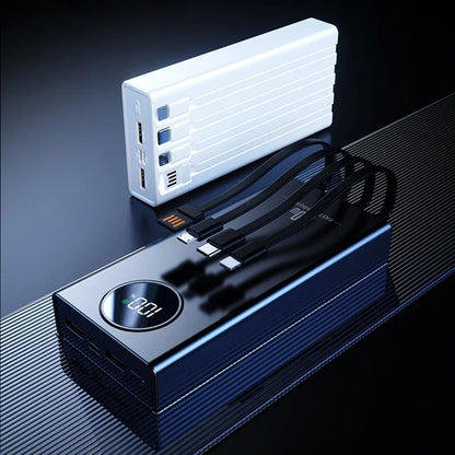 500000mAh Large Capacity Power Bank 120W Super Fast Charging With Portable Digital Display Supply For Various Phones