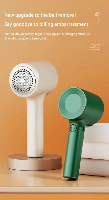 Removes Lint Remover Clothes Rechargeable Take Out of Clothes Hair Ball Trimmer Fabric Shaver Carpet Cleaner Dust Removal Home