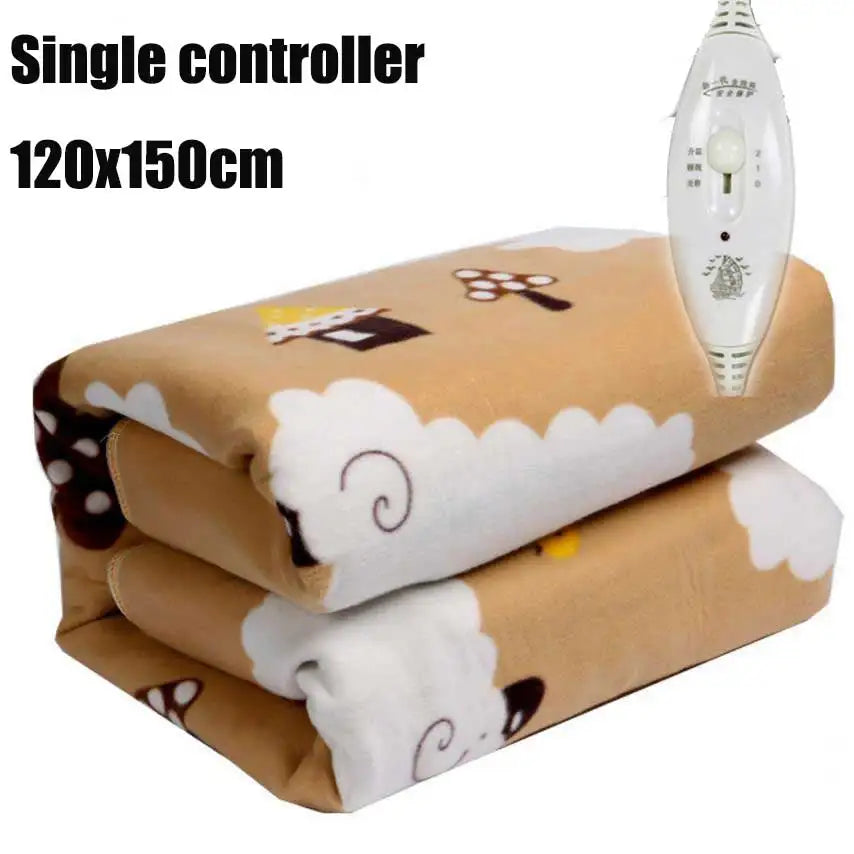 Warm Bed Heater Electric Heated Blanket 220V Electric Blanket Manta Electrica Heating Blanket Carpets Heated Mat