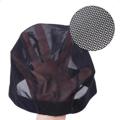 1-6PC Spandex Mesh Dome Wig Cap Easier Sew In Hair Stretchable Weaving Cap  Weaving Wig Cap Stretchable Hairnets