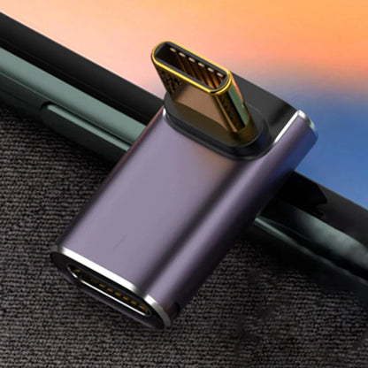 5A Type-C OTG Adapter 240W Fast Charging Data Converter USB4.0 40Gbps Support 8K 60Hz USB C 90/180 Degree Elbow Adapter