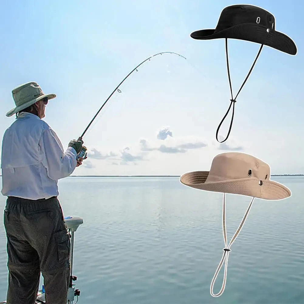 Men's AND WOMEN'S Waterproof Camping Hats, Outdoor Ande Hats, Suffolk Fishing Hats, UV Protection, Hiking and Canada, Summer
