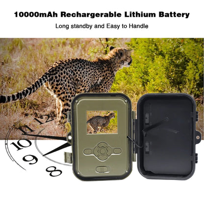 4G HD Live Video Lithium Battery Cellular Trail Camera 50MP 4K Wireless Game App Cloud Service Waterproof IP66 Wildlife Monitori
