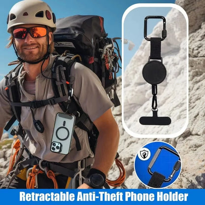 Retractable Anti-Theft Phone Holder Cellphone Lanyard Xyun Strap Smartphone Safety Tether Belt Clip Cellphone Lanyard for Travel