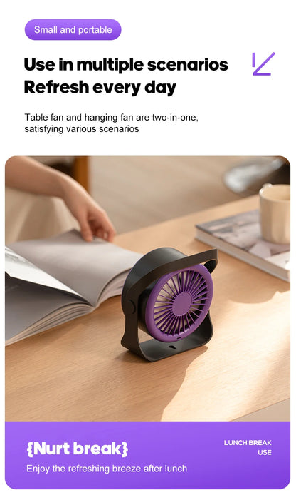 4000mAh Outdoor Desktop Fan Angle Adjustable 100 Speeds Wall Mount Portable Fan With Remote Control and Touch Screen Cooling Fan