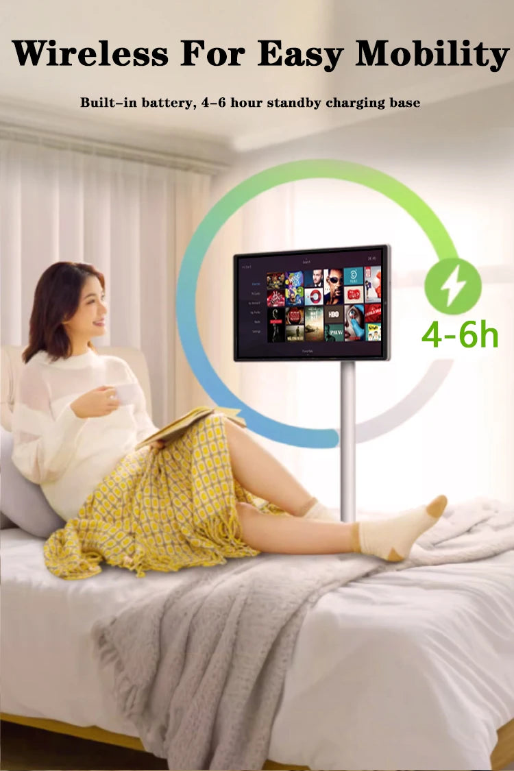 TV Touch Screen Gym Gaming Live Room Interactive 24 Inch Smart Television