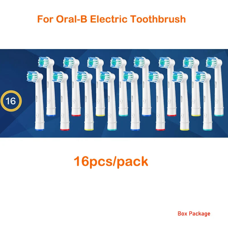 Replacement Toothbrush Heads For Oral-B Braun Electric Precision Clean Brush Heads Refill for 7000/Pro 1000/9600/ 5000/3000/8000