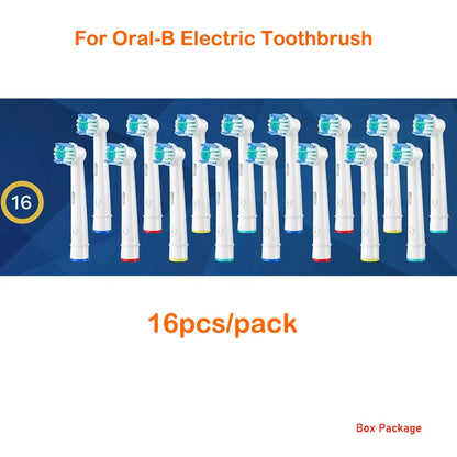 Replacement Toothbrush Heads For Oral-B Braun Electric Precision Clean Brush Heads Refill for 7000/Pro 1000/9600/ 5000/3000/8000
