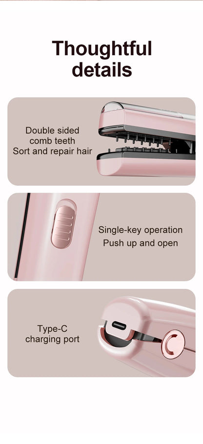 USB rechargeable split hair clipper, hair cutting tool for damaged split hair, split hair clipper, hair clipper, split hair clip