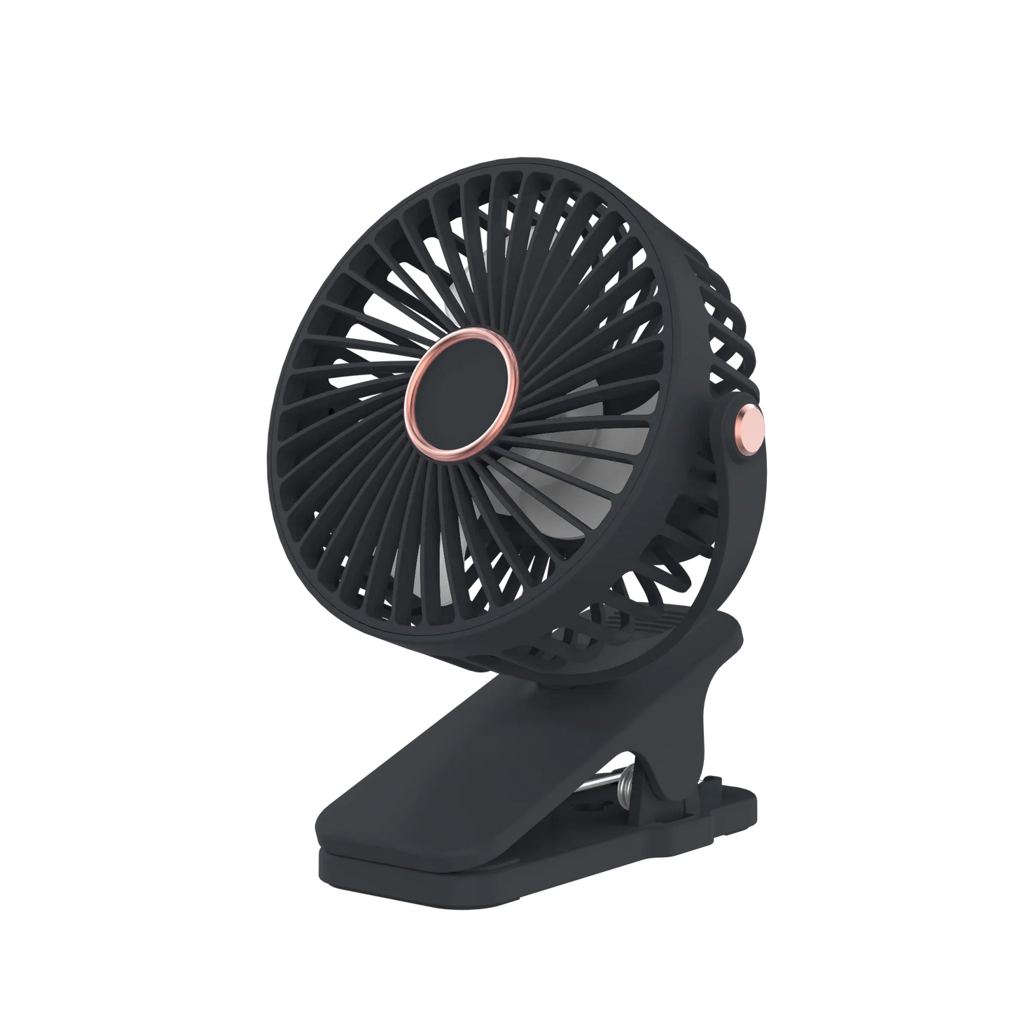 Portable USB Mini Handheld Clip Fan Convenient And Ultra-quiet Electric Fan Rechargeable Student Cute Small Cooling Ventilador
