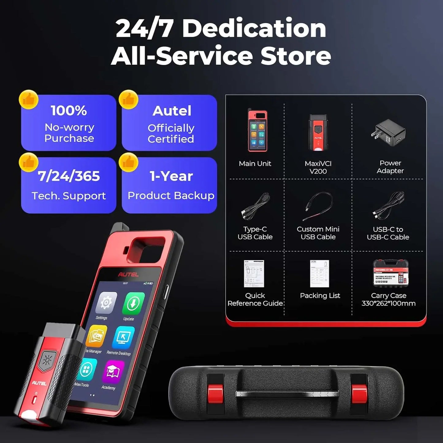 Autel KM100 KM100X KM100E Universal Smart Fob Programmer Key Programmer V200 Universal Key Generator Free Update Lifetime