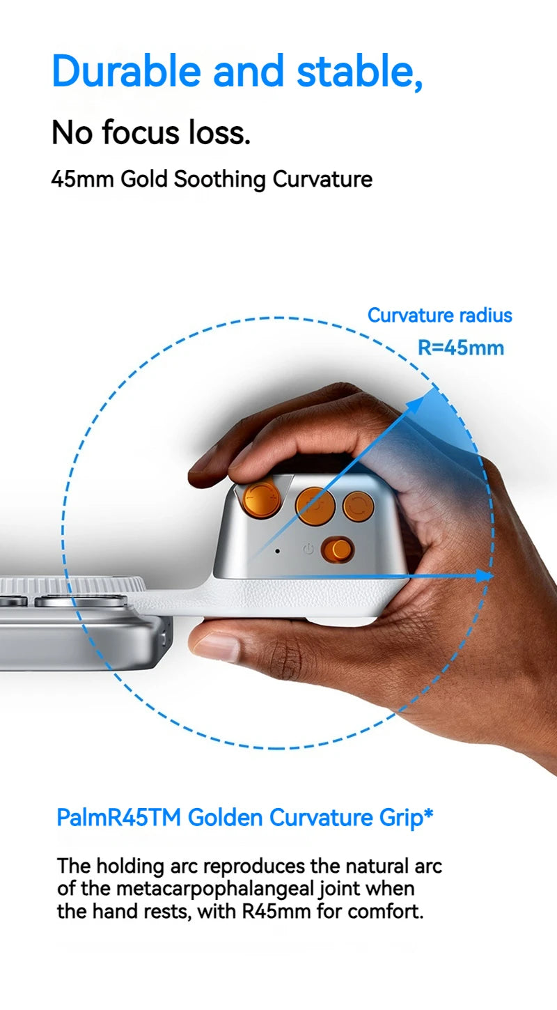 Magnetic Phone Camera Shoot Hand Grip Zoomable Smart Phone Holder Shooting Aid Remote Control Handle For Iphone Android Phone