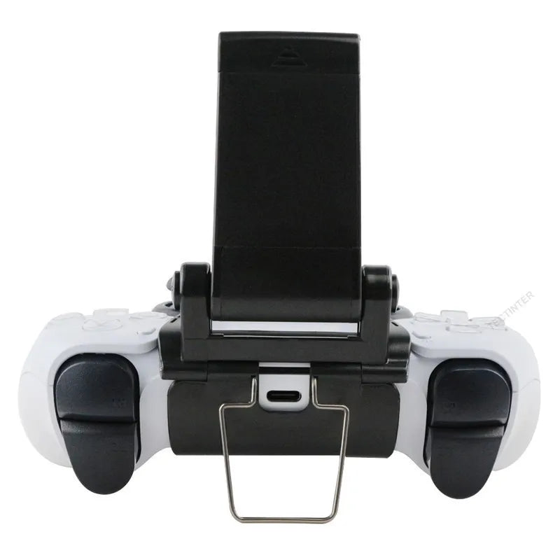 For PS5 Controller Gamepad Mobile Cell Phone Stand Smart Grip Mounting Bracket Suit for PS5 Accessories with Adjustable Width