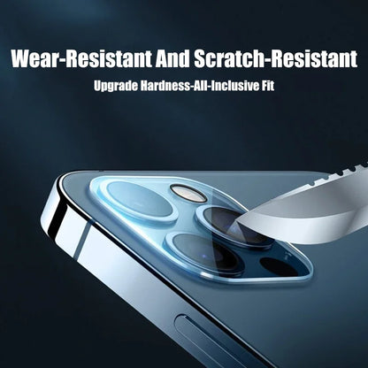 Full Cover Protective Glass 1-5Pcs For iPhone 15 11 12 13 Pro XS Max Camera Protector For iPhone 11ProMax 12 13 Mini 14 Pro Max