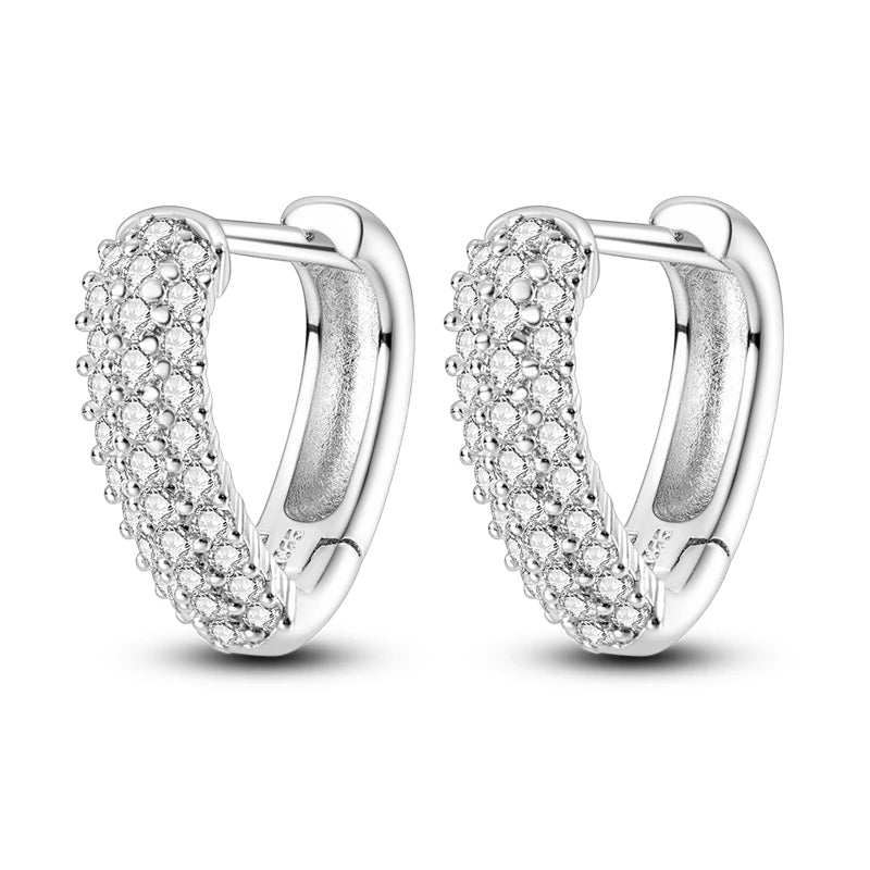Hot Sale 925 Sterling Silver Spring Zircon Sunflower Stud Earrings For Women 2023 Trending Fashion Jewelry mother's day gift