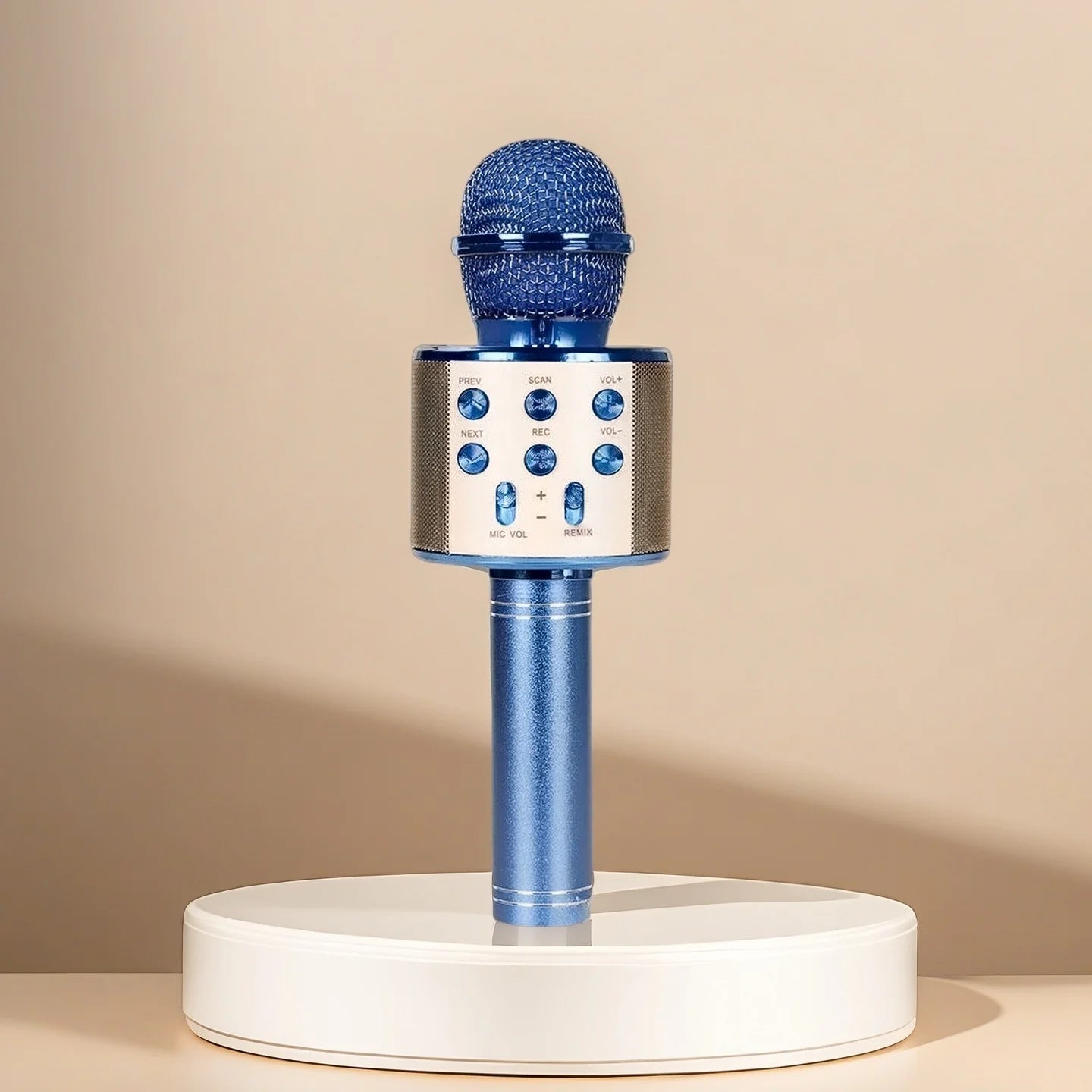 Karaoke Microphone for Kids & Adults  Bluetooth Singing Mic Echo Effect, Built-in Speaker Portable for Party Travel Gifts
