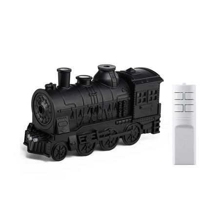 Retro Mini Train Shape Aromatherapy Essential Oil Diffuser Ultrasonic Cool Mist Air Humidifier with Lamp Aroma Difusor Atomizer