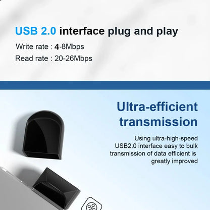 High Speed Mini USB Flash Drives 64gb Black Waterproof Pen Drive 32gb Portable Memory Stick GB USB Memories Storage for PC