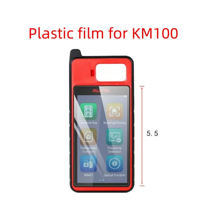 5.5 Inches Screen Protection Film Explosion-proof Film Eye Protection Film HD BD Plastic Flm for Autel KM100 Key Programmer