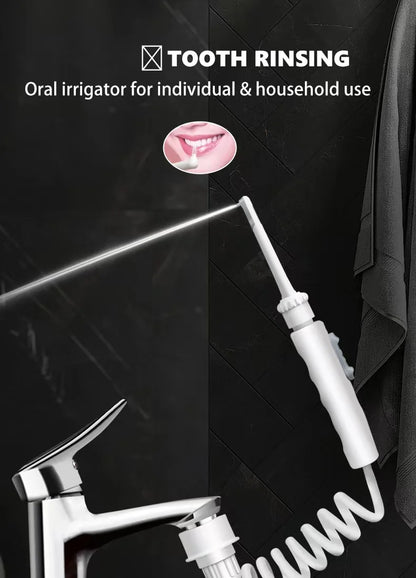 Faucet Dental Scaler Home Portable Dental Scaler No Power Supply For Tartar Removal Oral Cleaning Water Dental Floss