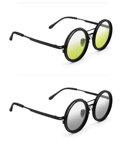 ND9 adjustable dimming sunglasses men women handmade innovative outdoor fishing UV400 polarized sun glasses support myopia lens