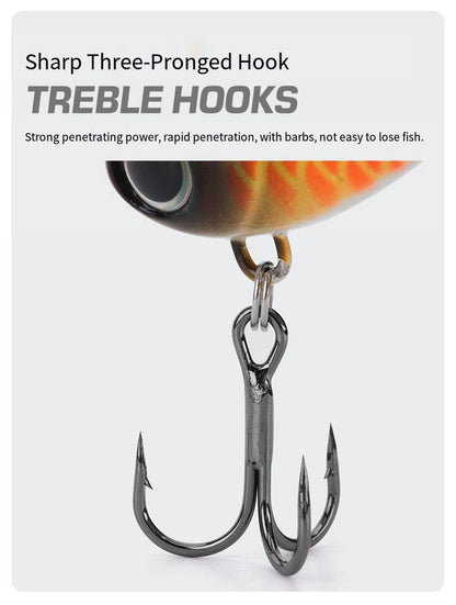 Wobble Rotating Metal VIB Vibration Bait Spinner Spoon Jig Fishing Lures 15g 20g Artificial Hard Baits Sequins Pesca Lure
