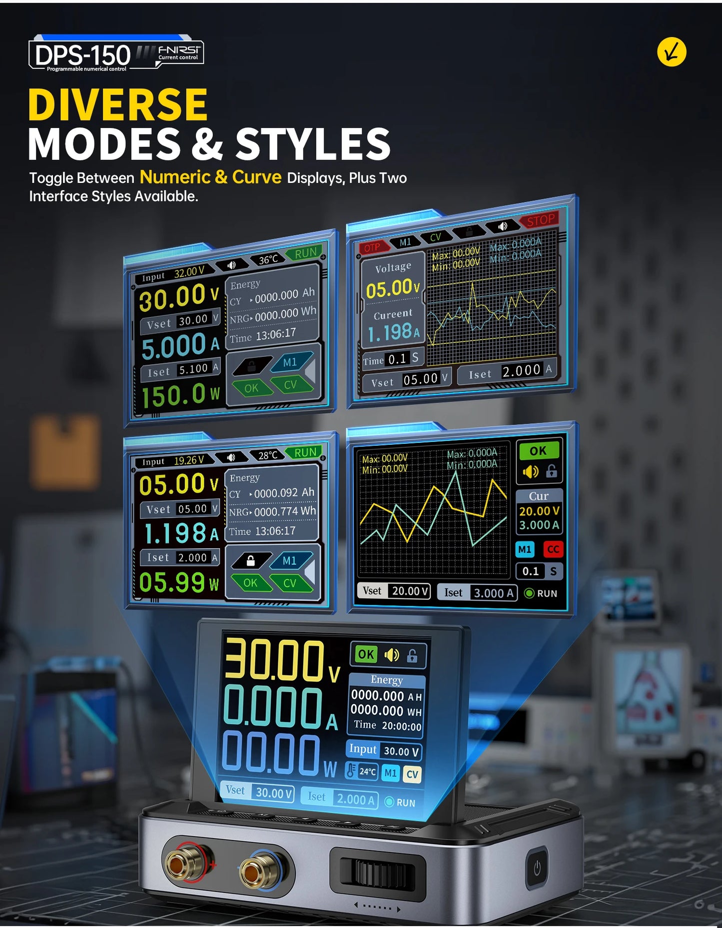 DPS-150 Power Unit Adjustable 30V 5A Digit Display