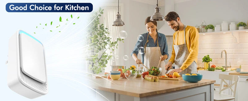 Negative Ion Mini Air Purifier Whisper Quiet Operation Plug In Air Cleaner Fresher For Pet Kitchen Smokers Toilet Bathroom