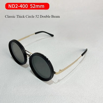 ND9 adjustable dimming sunglasses men women handmade innovative outdoor fishing UV400 polarized sun glasses support myopia lens