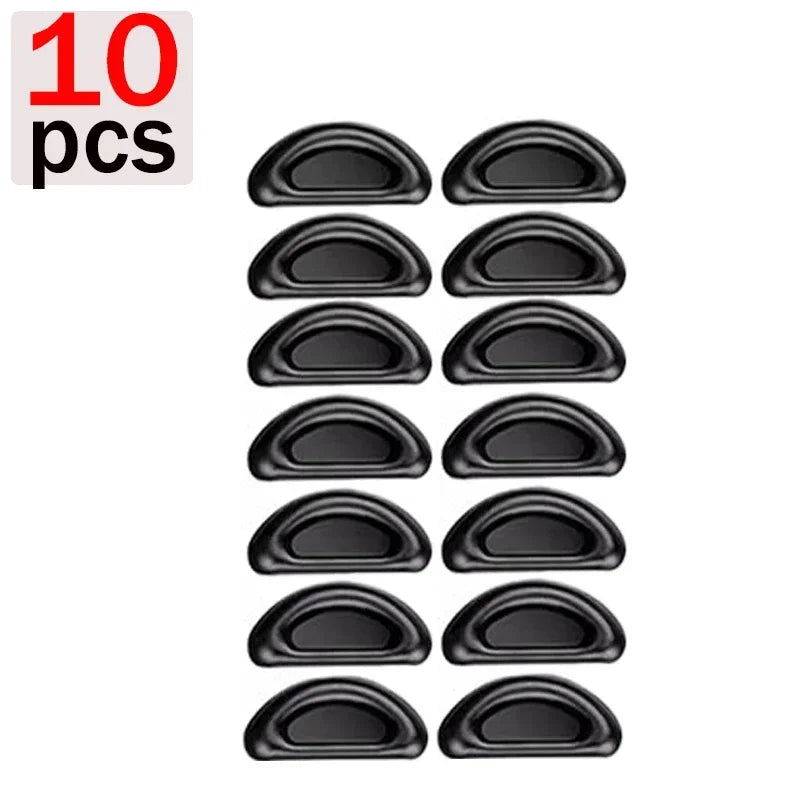 10/60pcs Glasses Nose Pads Adhesive Silicone Nose Pads Non-slip Transparent Nosepads for Glasses Eyeglasses Eyewear Accessories